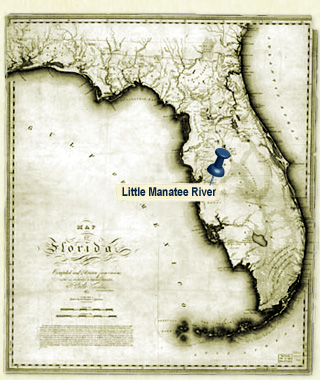 Little Manatee Map