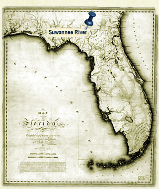Suwannee Map